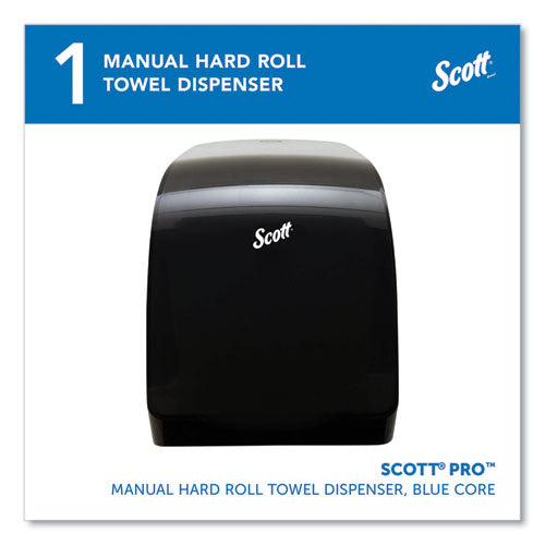 Image of Scott® 34346 Pro Mod Manual Hard Roll Towel Dispenser, 12.66 X 9.18 X 16.44, Smoke