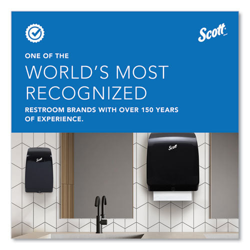Image of Scott® 34346 Pro Mod Manual Hard Roll Towel Dispenser, 12.66 X 9.18 X 16.44, Smoke