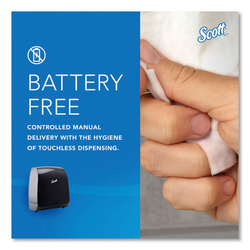 Image of Scott® 34346 Pro Mod Manual Hard Roll Towel Dispenser, 12.66 X 9.18 X 16.44, Smoke