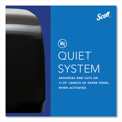 Image of Scott® 34346 Pro Mod Manual Hard Roll Towel Dispenser, 12.66 X 9.18 X 16.44, Smoke