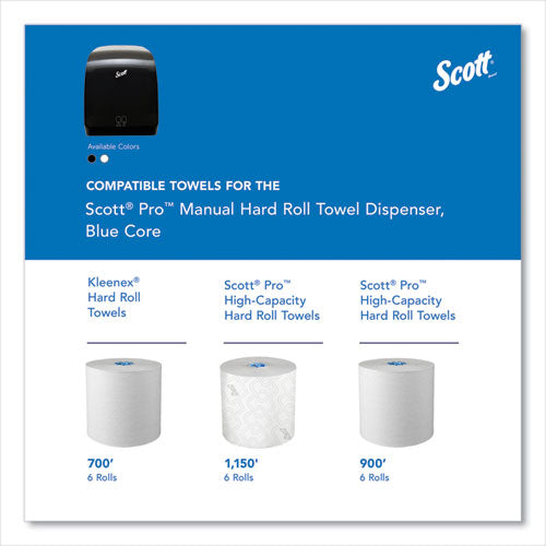 Image of Scott® 34346 Pro Mod Manual Hard Roll Towel Dispenser, 12.66 X 9.18 X 16.44, Smoke