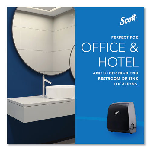Image of Scott® 34346 Pro Mod Manual Hard Roll Towel Dispenser, 12.66 X 9.18 X 16.44, Smoke