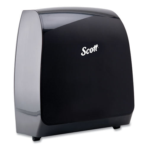 Image of Scott® 34348 Pro Electronic Hard Roll Towel Dispenser, 12.66 X 9.18 X 16.44, Smoke
