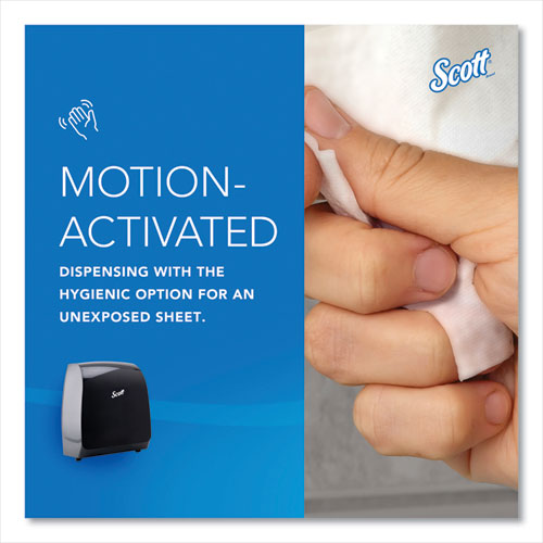 Image of Scott® 34348 Pro Electronic Hard Roll Towel Dispenser, 12.66 X 9.18 X 16.44, Smoke