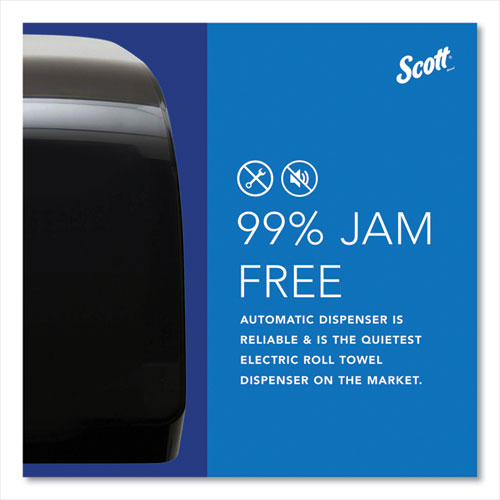 Image of Scott® 34348 Pro Electronic Hard Roll Towel Dispenser, 12.66 X 9.18 X 16.44, Smoke