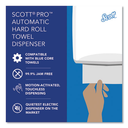 Image of Scott® 34348 Pro Electronic Hard Roll Towel Dispenser, 12.66 X 9.18 X 16.44, Smoke