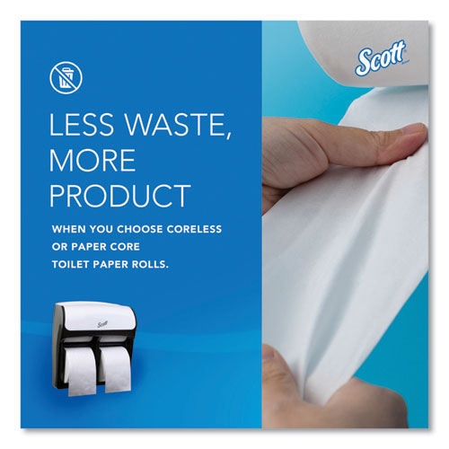 Image of Scott® 44517 Pro High Capacity Coreless SRB Tissue Dispenser, 11.25 x 6.31 x 12.75, White