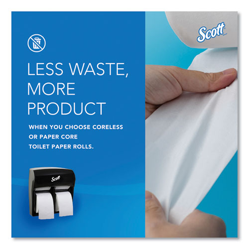 Image of Scott® 44518 Pro High Capacity Coreless SRB Tissue Dispenser, 11.25 x 6.31 x 12.75, Black