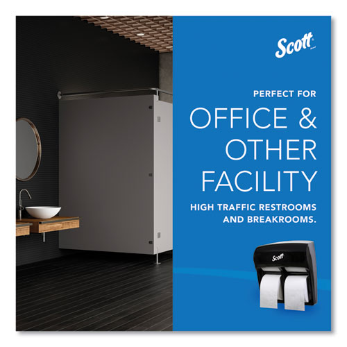 Image of Scott® 44518 Pro High Capacity Coreless SRB Tissue Dispenser, 11.25 x 6.31 x 12.75, Black