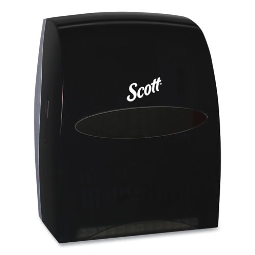 Image of Scott® 46253 Essential Manual Hard Roll Towel Dispenser, 13.06 X 11 X 16.94, Black