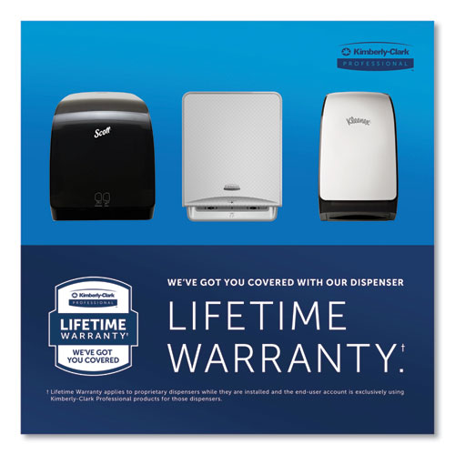 Image of Scott® 46253 Essential Manual Hard Roll Towel Dispenser, 13.06 X 11 X 16.94, Black