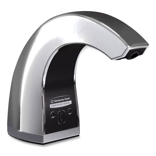 Image of Kimberly-Clark Professional 47604 Touchless Counter Mount Skin Care Dispenser, 1.5 L, 2.12 X 4.25 X 5.56, Chrome