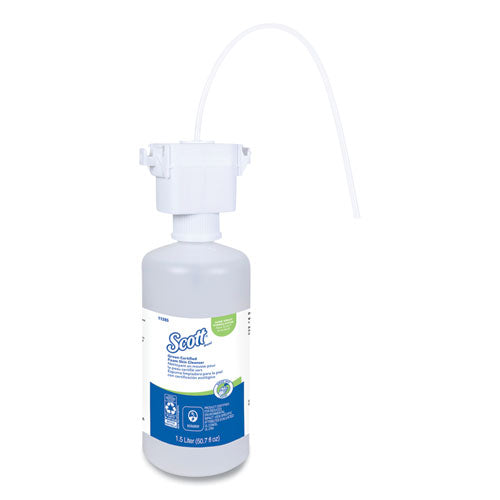 Image of Scott® 11285 Essential Green Certified Foam Skin Cleanser Refill, Fragrance-Free, 1,500 mL, 2/Carton