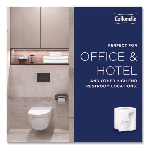 Image of Cottonelle® 17713 Two-Ply Bathroom Tissue for Business, Septic Safe, White, 451 Sheets/Roll, 60 Rolls/Carton