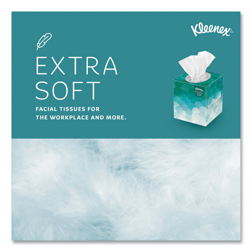 Image of Kleenex® 21270 Professional Facial Tissue, Pop-Up Box, 2-Ply, White, 90 Sheets/Box