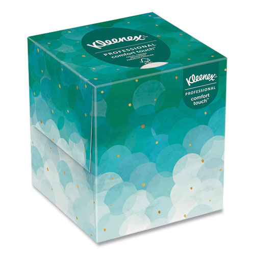 Image of Kleenex® 21271 Professional Facial Tissue, Pop-Up Box, 2-Ply, 90 Sheets/Box, 6 Boxes/Pack