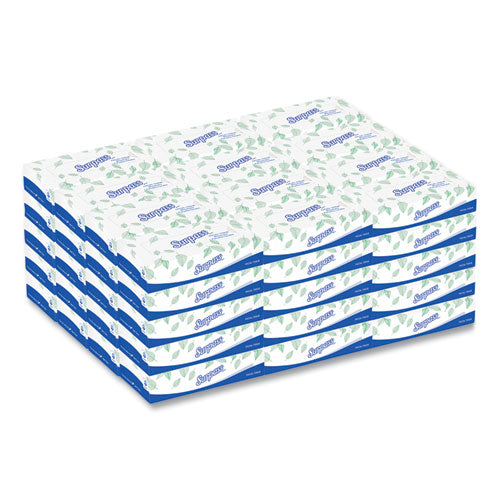 Image of Surpass® 21390 Facial Tissue for Business, 2-Ply, White, 125 Sheets/Box, 60 Boxes/Carton