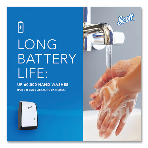 Image of Scott® 32499 Electronic Skin Care Dispenser, 1,200 Ml, 7.3 X 4 X 11.7, White