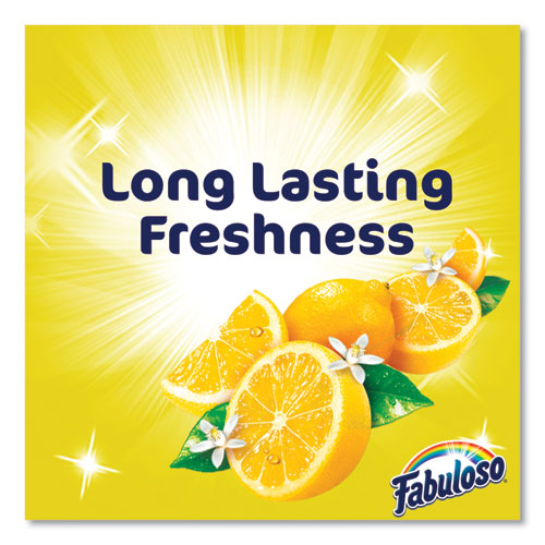 Image of Fabuloso® MX06157A Multi-Use Cleaner, Refreshing Lemon Scent, 56 oz Bottle, 6/Carton