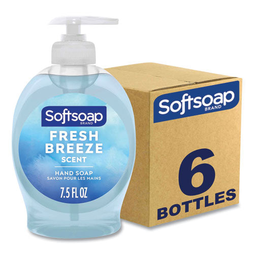 Image of Softsoap® US04964A Softsoap Liquid Hand Soap Pumps, Fresh Breeze Scent, 7.5 oz, 6/Carton