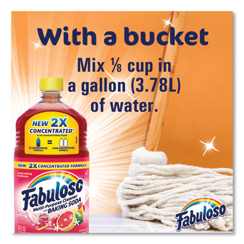 Image of Fabuloso® 153091 Multi-Use Cleaner, Citrus Scent, 56 oz Bottle, 6/Carton