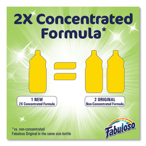 Image of Fabuloso® MX06157A Multi-Use Cleaner, Refreshing Lemon Scent, 56 oz Bottle, 6/Carton