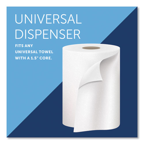 Image of Kimberly-Clark Professional 09746 Omni Roll Towel Dispenser, 10.5 x 10 x 10, Smoke Gray