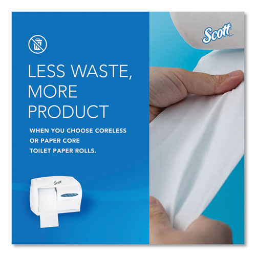 Image of Scott® 09605 Essential Coreless SRB Tissue Dispenser, 11 x 6 x 7.6, White