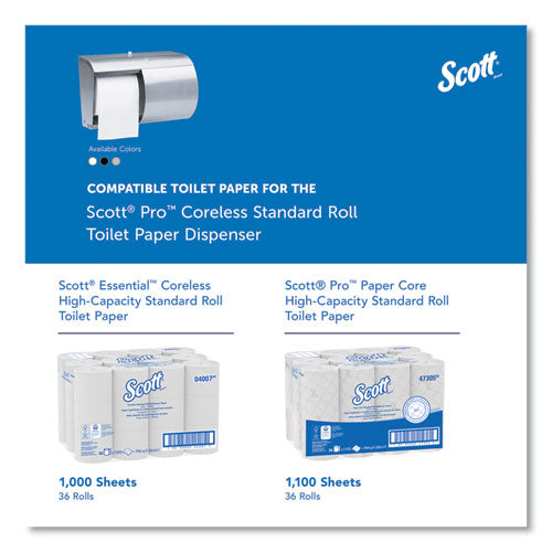 Image of Scott® 09606 Pro Coreless SRB Tissue Dispenser, 10.13 x 6.4 x 7, Stainless Steel