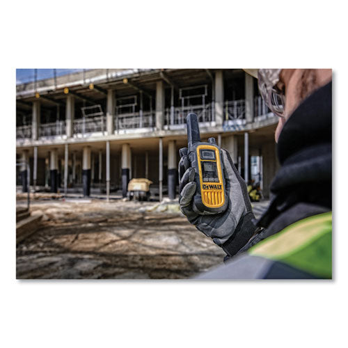 Image of DeWaltÂ® DXFRS800BCH Two-Way Radios, 2 W, 22 Channels, 6/Pack