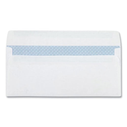 Image of Quality Park QUA21418 Redi-Seal Security-Tint Envelope, Address Window, #10, Commercial Flap, Redi-Seal Closure, 4.13 x 9.5, White, 500/Box