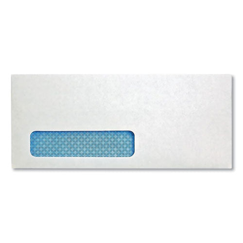 Image of Quality Park QUA21418 Redi-Seal Security-Tint Envelope, Address Window, #10, Commercial Flap, Redi-Seal Closure, 4.13 x 9.5, White, 500/Box