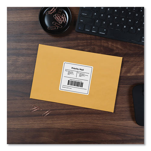 Image of Quality Park QUA37863 Clasp Envelope, 28 lb Bond Weight Kraft, #63, Square Flap, Clasp/Gummed Closure, 6.5 x 9.5, Brown Kraft, 100/Box