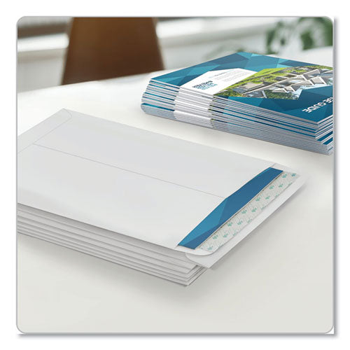 Image of Quality Park QUA44582 Redi-Strip Catalog Envelope, #10 1/2, Cheese-Blade Flap, Redi-Strip Adhesive Closure, 9 x 12, White, 100/Box