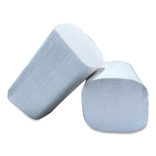 Image of GEN GENVFN60002V Premium Interfold Pop-Up Dispenser Napkin, 2-Ply, 6.5 x 8.3, White, 250/Pack, 24 Packs/Carton