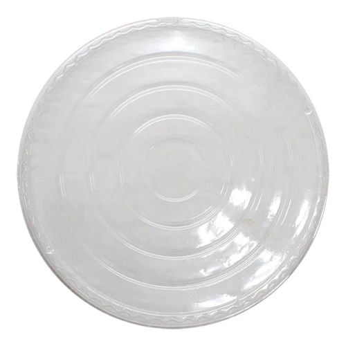 Image of Karat® FP-PSBL203-OPS Plastic Lid for Food Bucket, for 48 oz Buckets, Clear, Plastic, 270/Carton