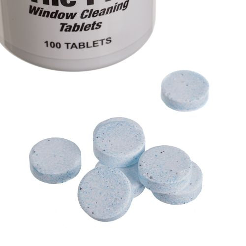 Image of Unger® UNGPLBTL Pill Window Cleaning Tablets, 100/Bottle, 12/Carton