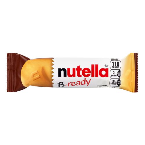 Image of Nutella® 009800820078 B-Ready, Hazelnut, 0.7 oz Bag, 36/Carton