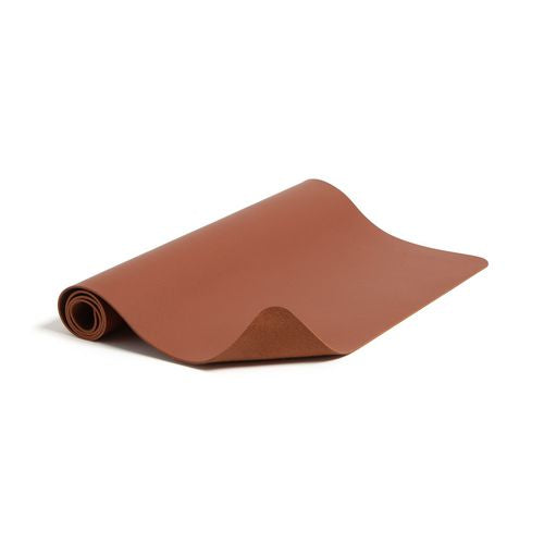 Image of Smead Vegan Leather Desk Pads, 23.6" x 13.7", Brown