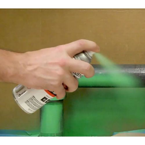 Image of Rust-Oleum® RST1685830CT Industrial Choice Galvanizing Compound Spray, Metallic, 14 oz Aerosol Can, 6/Carton