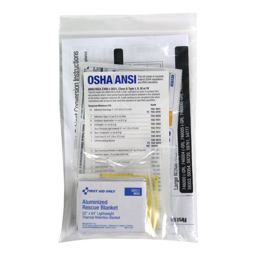 Image of First Aid Only 91365 Smart Compliance A 2021 Conversion Kit, 11 Pieces