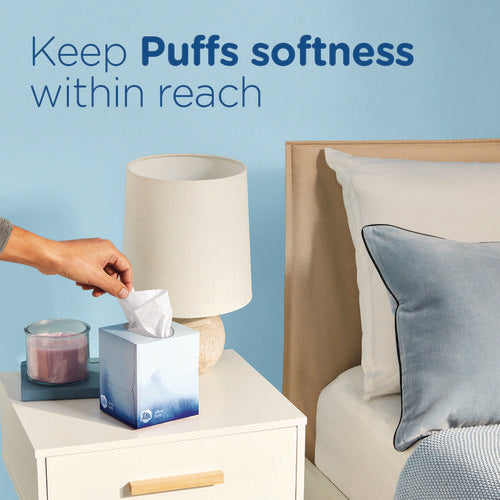 Image of Puffs® 80374519 Ultra Soft Facial Tissue, 2-Ply, White, 72 Sheets/Box, 24 Boxes/Carton