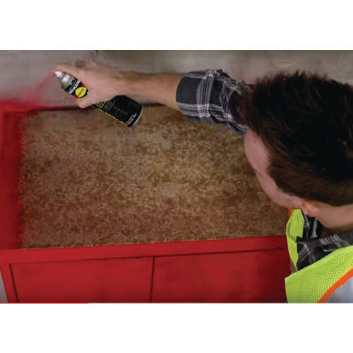 Image of Rust-Oleum® RSTV2179838CT Hard Hat High Performance V2100 System Rust Preventive Enamel Spray Paint, Gloss Black, 15 oz Aerosol Can, 6/Carton