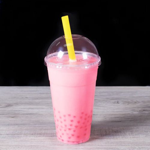 Image of Karat® C9060S (MIXED) Boba Straws, 9", Plastic, Assorted Colors, 1,600/Carton
