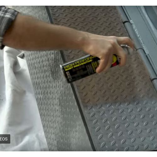 Image of Rust-Oleum® V2169838 Hard Hat High Performance V2100 System Rust Preventive Enamel Spray Primer, Flat Red, 15 oz Aerosol Can, 6/Carton