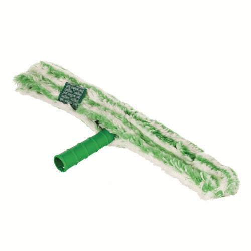 Image of Unger® UNGMC450 Monsoon Plus StripWasher Complete with Green Plastic Handle, Green/White Sleeve, 18" Wide Sleeve