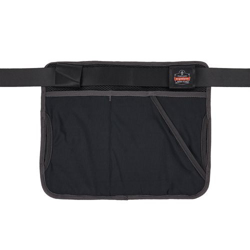 Image of ergodyne® 13718 Arsenal 5715 Cleaning Apron Pouch with Pockets, 10 Compartments, 11 x 13.5, Nylon, Black