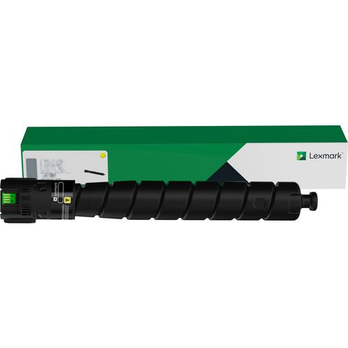 Image of Lexmark 73D0HY0 73D0HY0 Return Program Toner Cartridge, 26,000 Page-Yield, Yellow