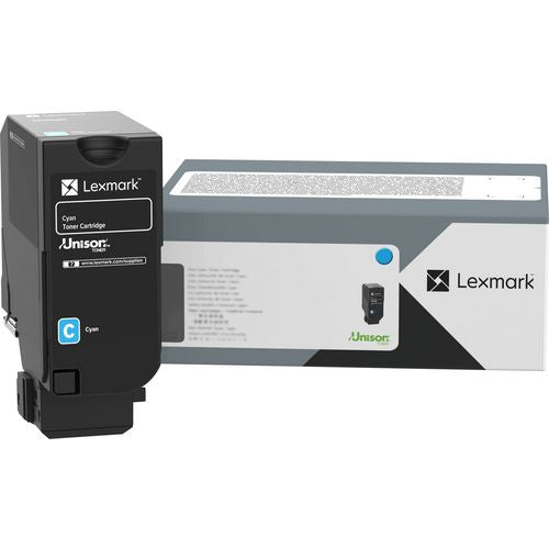 Image of Lexmark 81C1XC0 81C1XC0 Return Program Toner Cartridge, 16,200 Page-Yield, Cyan
