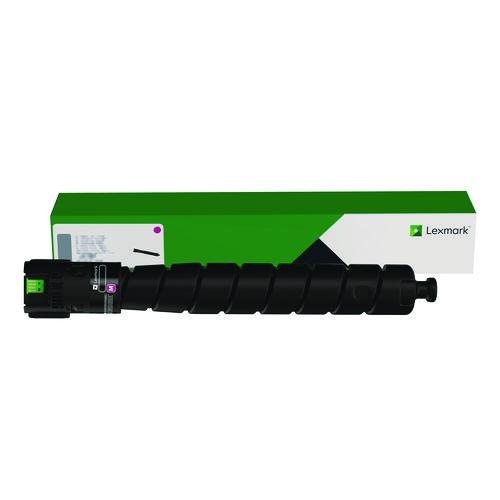 Image of Lexmark 85D0HM0 85D0HM0 Toner Cartridge, 16,500 Page-Yield, Magenta